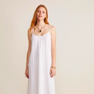 Vineyard Vines White Gauze Maxi Dress NWT